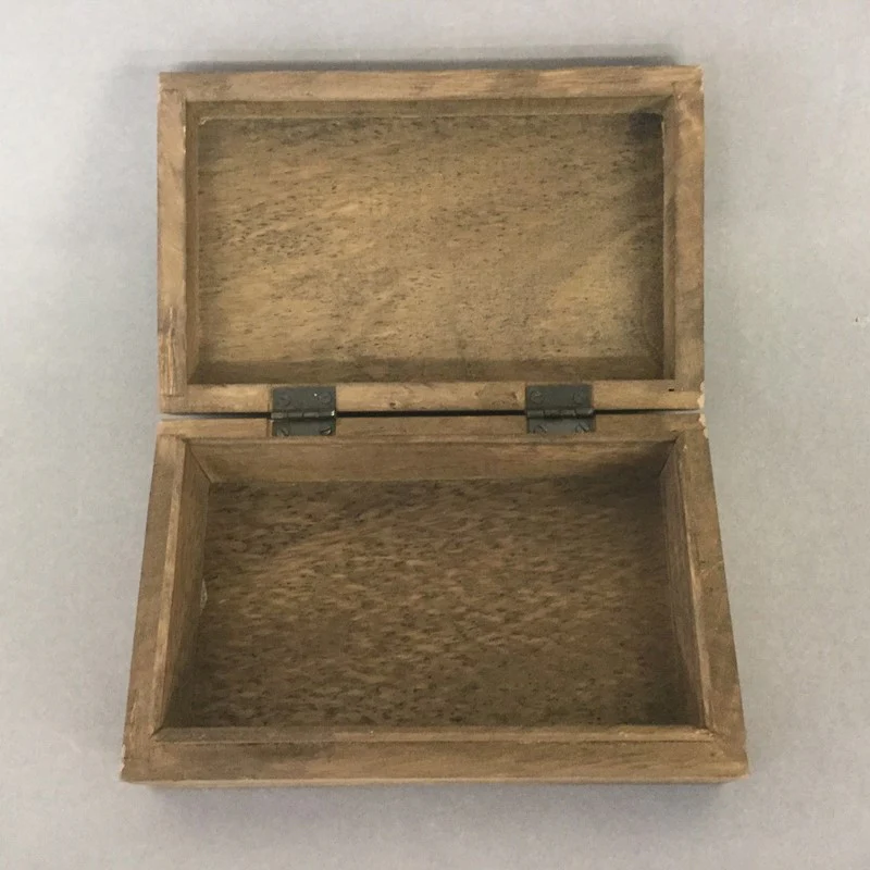 Incense Box - Celtic Cross Carved Lid, Large 15cm x 23cm - Image 3